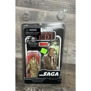 Star Wars 2006 The Saga Collection Han Solo Trench Coat Galactic Hunt Hasbro